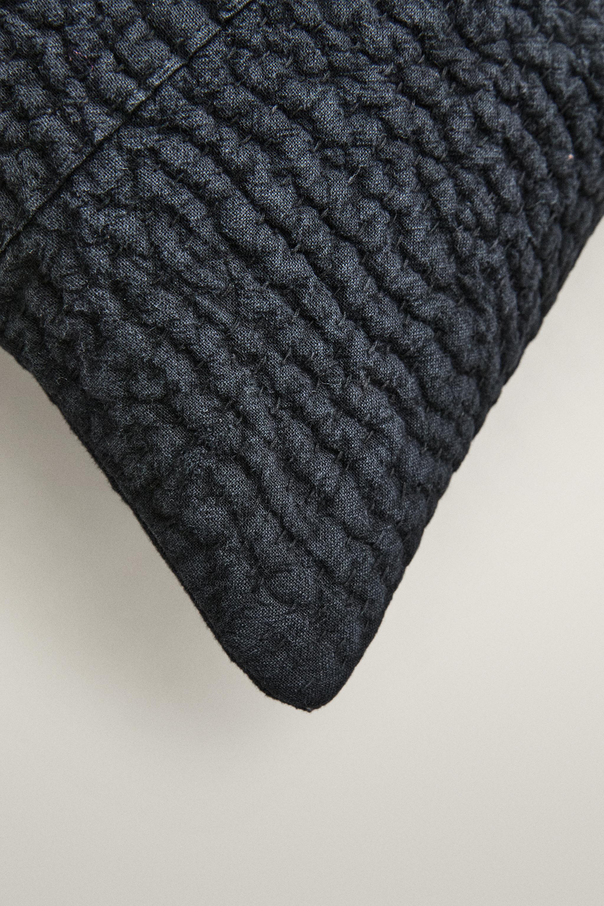 HOUSSE DE COUSSIN ÉDREDON FRONCÉE
